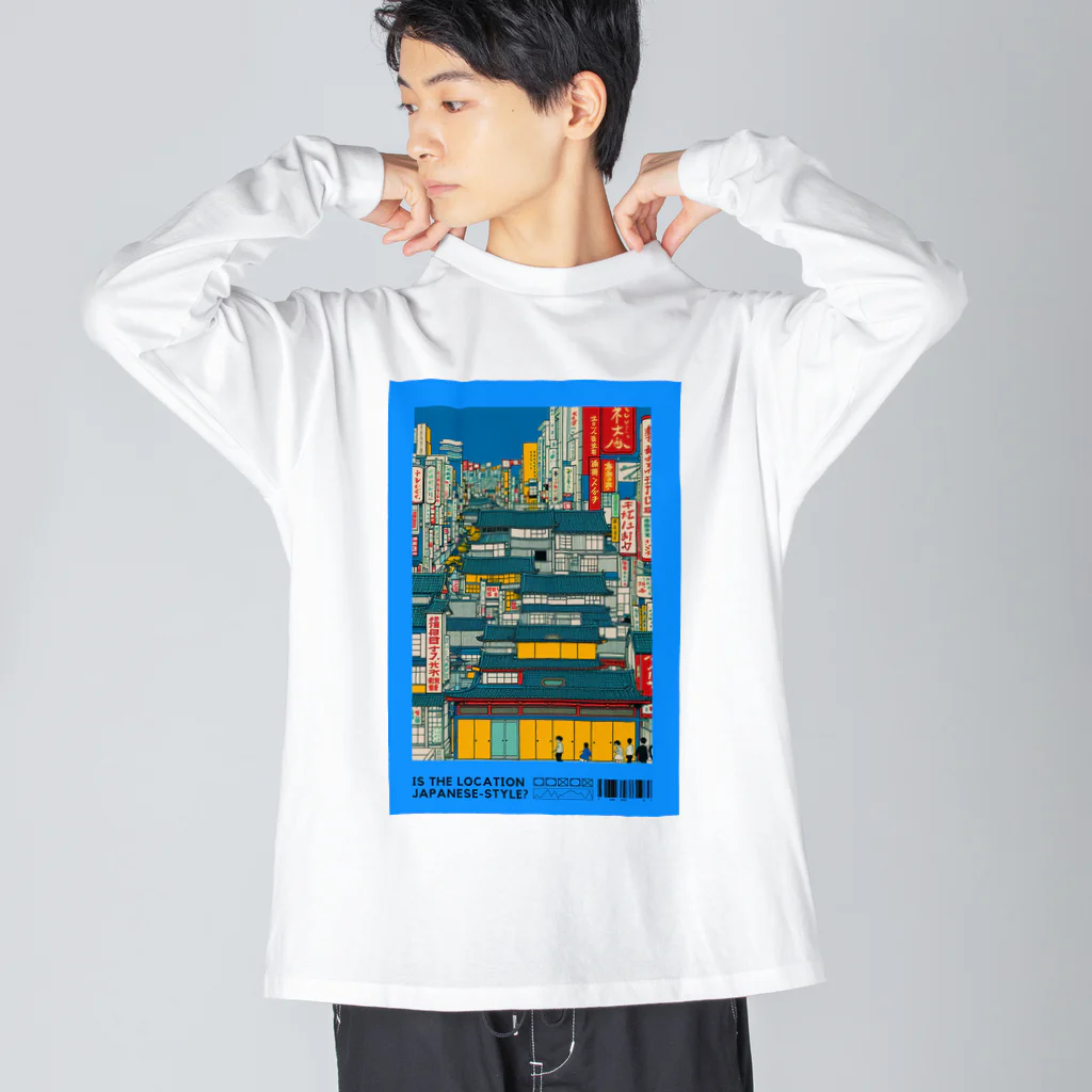 Chop Storeのネオ江戸時代 ビッグシルエットロングスリーブTシャツ