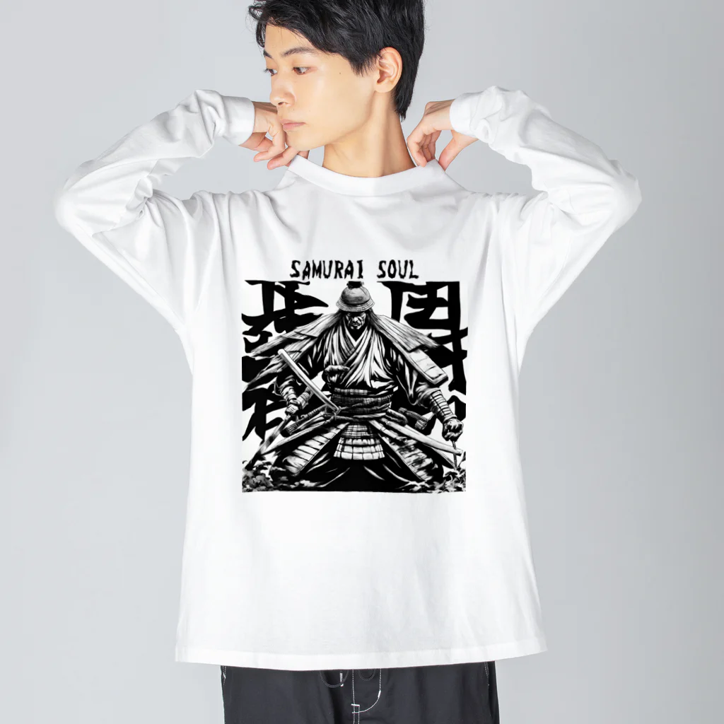 yosuga-aの侍根性 ビッグシルエットロングスリーブTシャツ