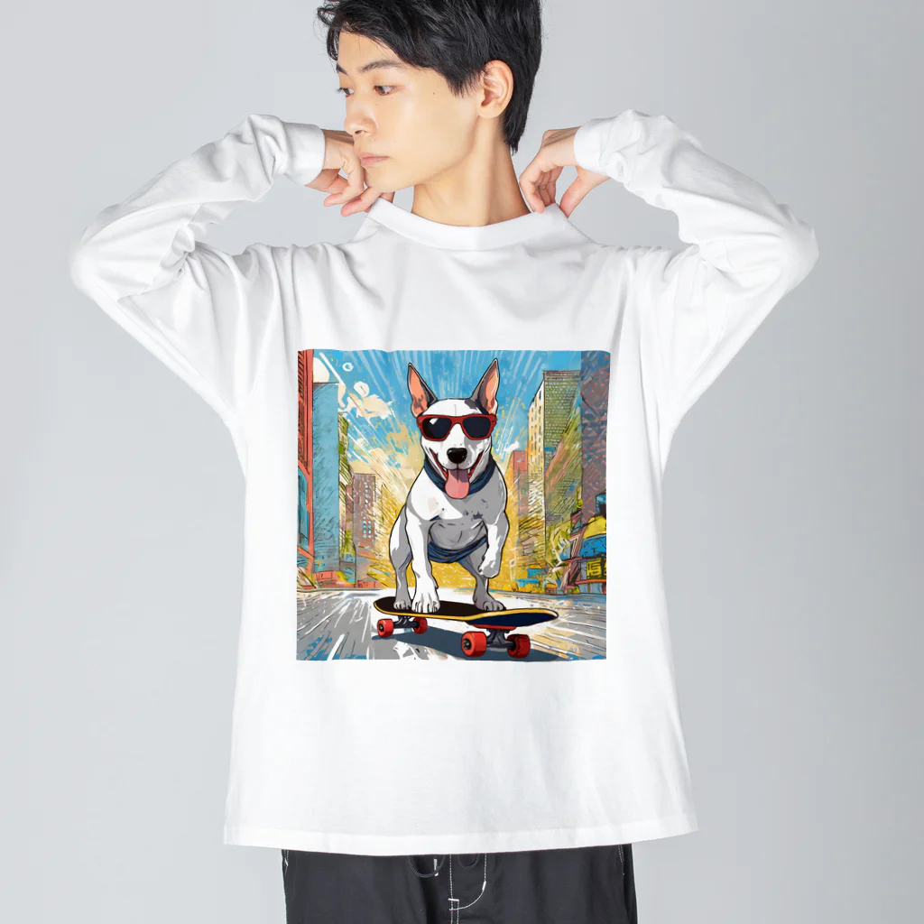 Bull Terrier Paradeの🛹スケーターヴィンセント ビッグシルエットロングスリーブTシャツ