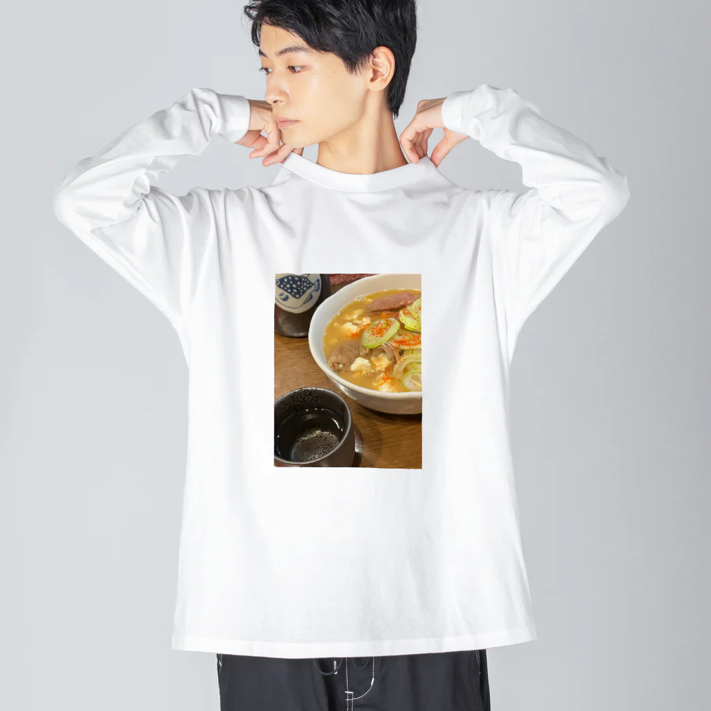 まゆのあかりのTheラーメンVol6 ビッグシルエットロングスリーブTシャツ