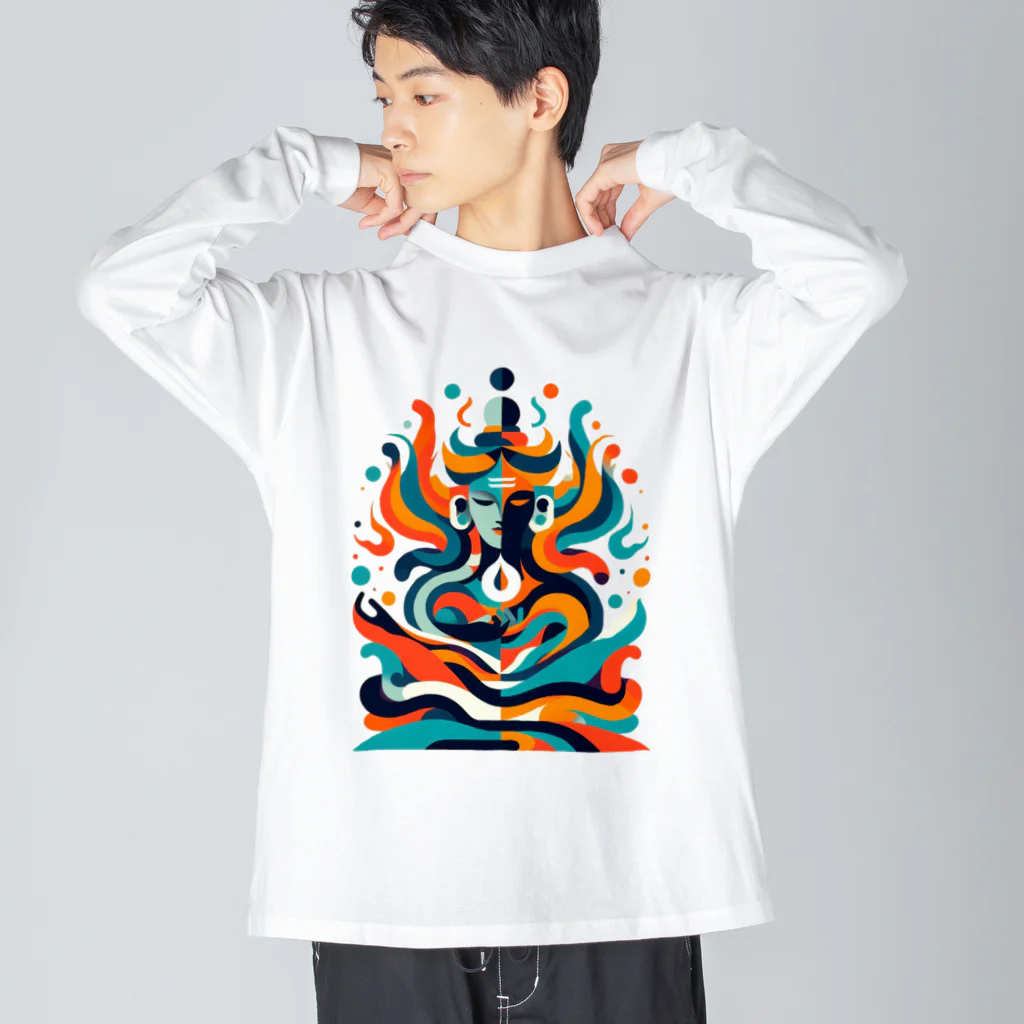 tohateのシヴァ ビッグシルエットロングスリーブTシャツ