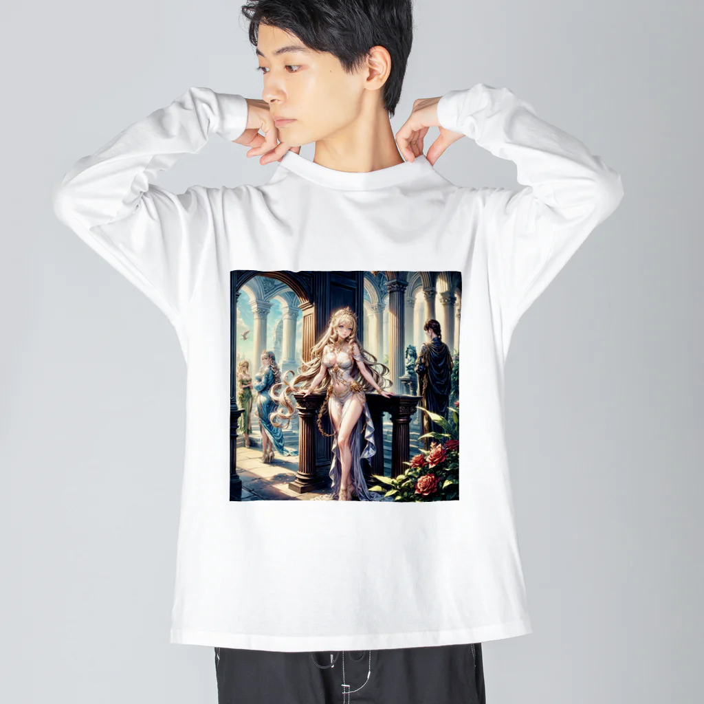 Anime_Ijindenの美と愛の女神アフロディーテ A〜Aphrodite A goddess of beauty and love〜 Big Long Sleeve T-Shirt