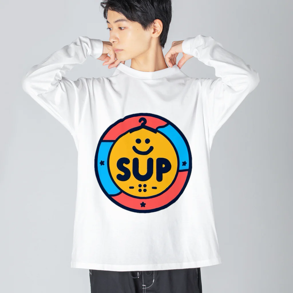 リトルスタイルズ　パパママ&子ども服のSUP Big Long Sleeve T-Shirt