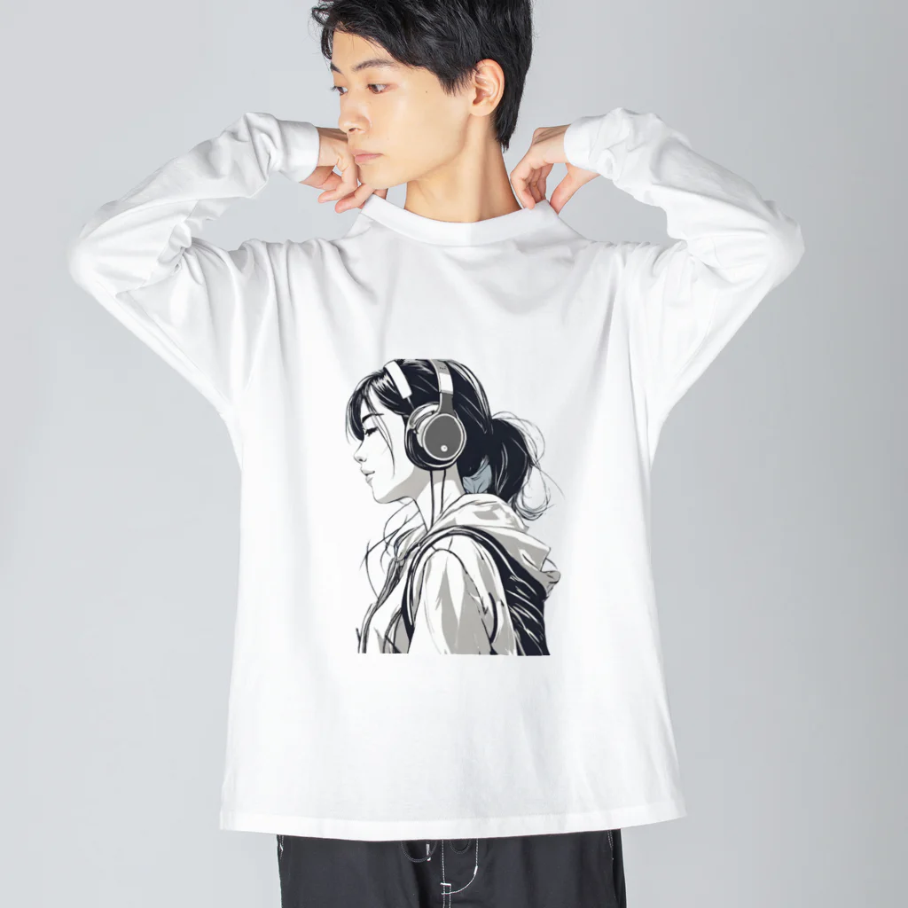 MY.LILILALAの自分の時間 Big Long Sleeve T-Shirt