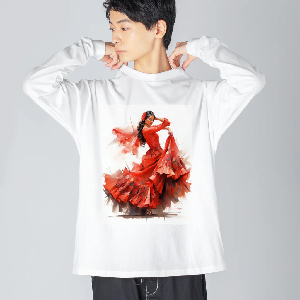 AQUAMETAVERSEのカルメン　なでしこ1478 Big Long Sleeve T-Shirt