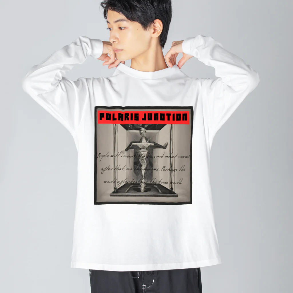 PALARIS JUNCTIONのHuman Life ビッグシルエットロングスリーブTシャツ