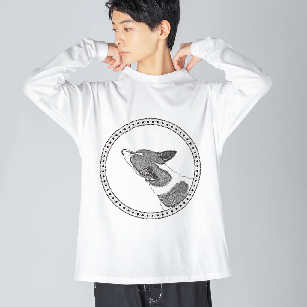 clarice-designのcool dog 2 Big Long Sleeve T-Shirt