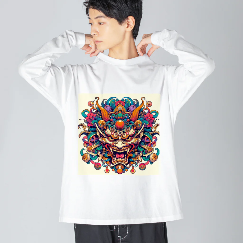 アズールソリューションズの光の神 ヒカリガミ Big Long Sleeve T-Shirt