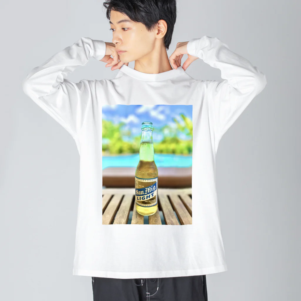 mariotrexのBeer ビッグシルエットロングスリーブTシャツ