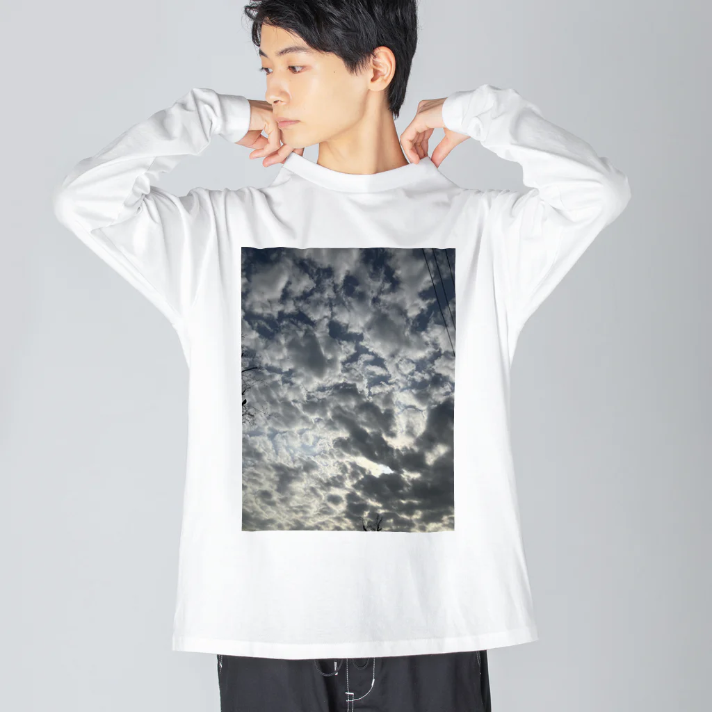 そらの4月13日の空 Big Long Sleeve T-Shirt