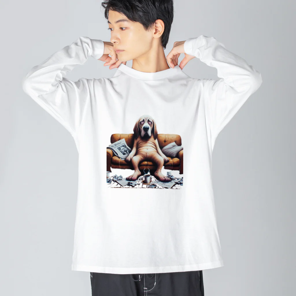 Ｒ WORKSのアンニュイアニマル Big Long Sleeve T-Shirt