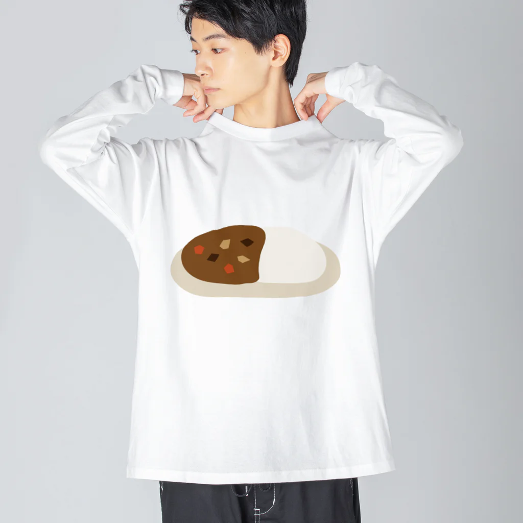 semioticaの大好物カレー Big Long Sleeve T-Shirt