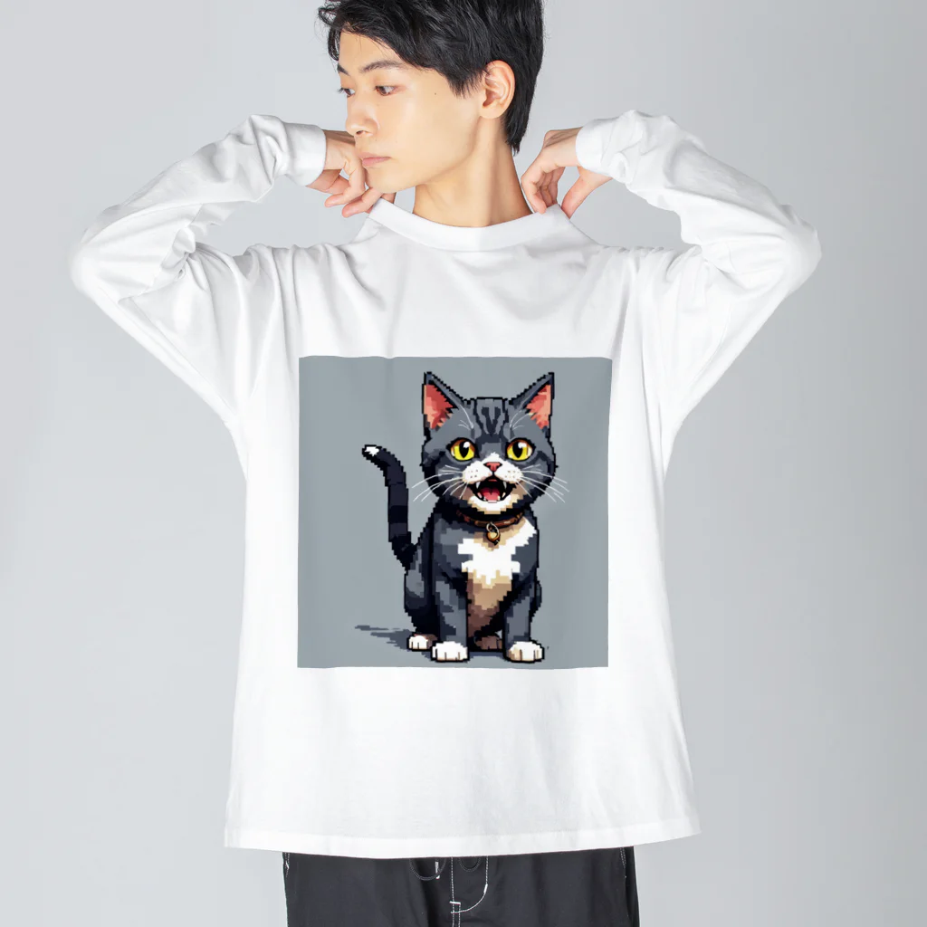 ♡wincorner♡のにゃーな猫ちゃん ビッグシルエットロングスリーブTシャツ