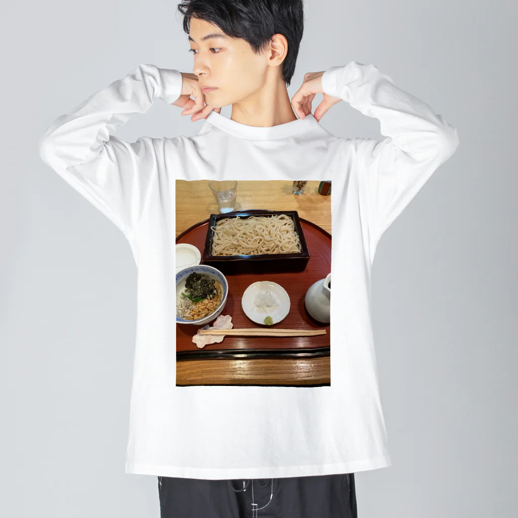 HashTagのThe、日本食 ビッグシルエットロングスリーブTシャツ