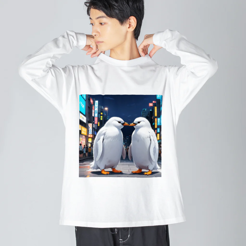 リキ製作所の一触即発⁉ Big Long Sleeve T-Shirt