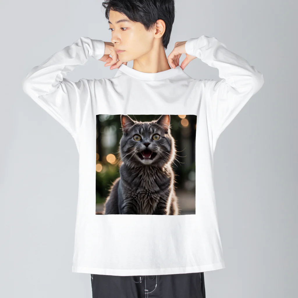 ikiyoshの灰色さん2 Big Long Sleeve T-Shirt