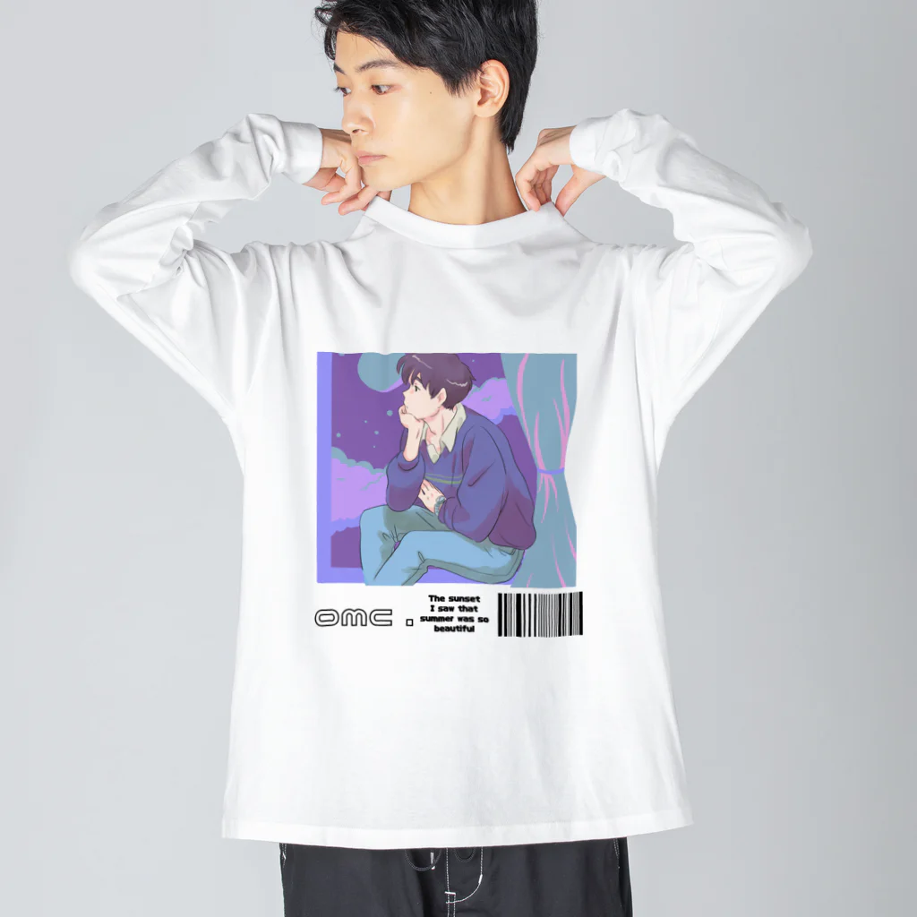 おもちショップのemotional boy ビッグシルエットロングスリーブTシャツ