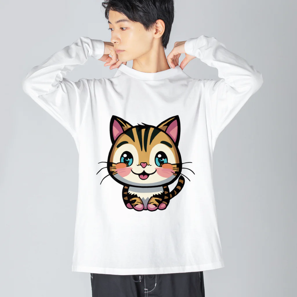 kenny777のトラ子猫 Big Long Sleeve T-Shirt