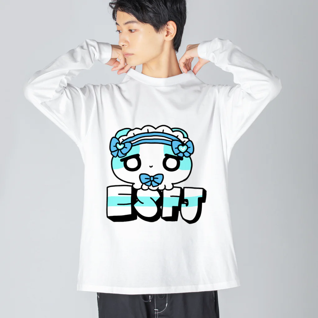 ムラサキゲジゲジのオンラインショップの16性格タコちゃんず ESFJ Big Long Sleeve T-Shirt