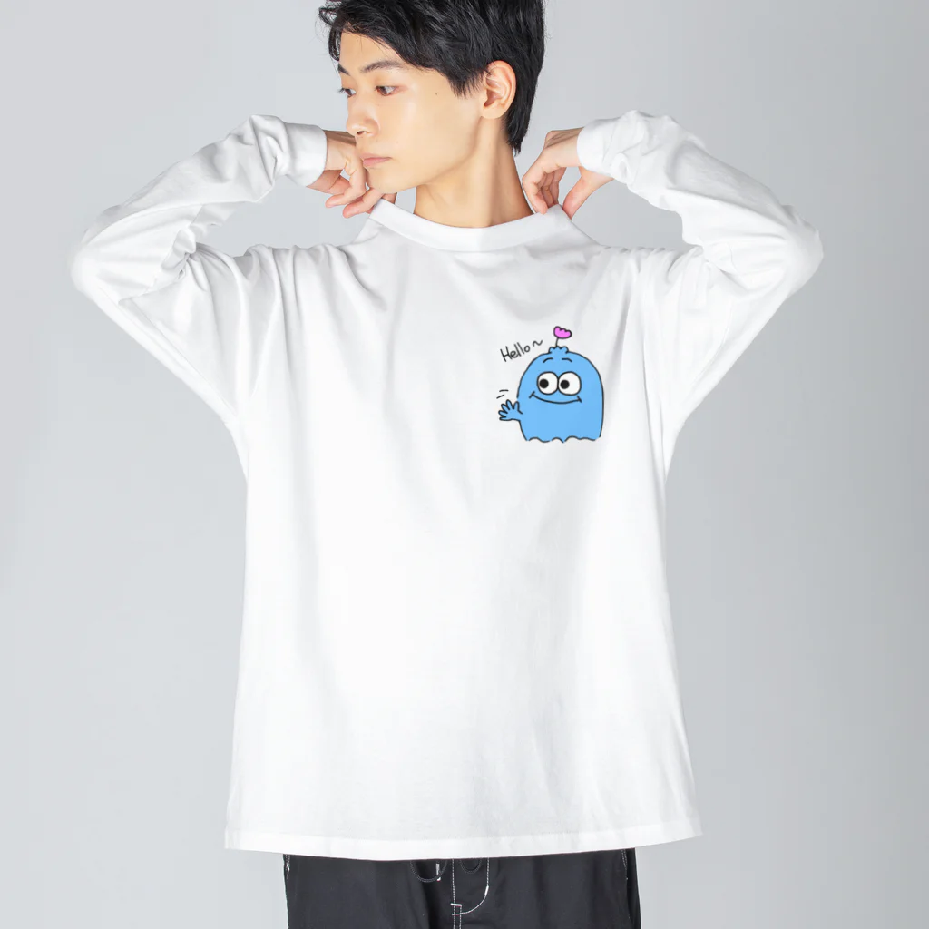 AnkoropiのニコぶるHello Big Long Sleeve T-Shirt