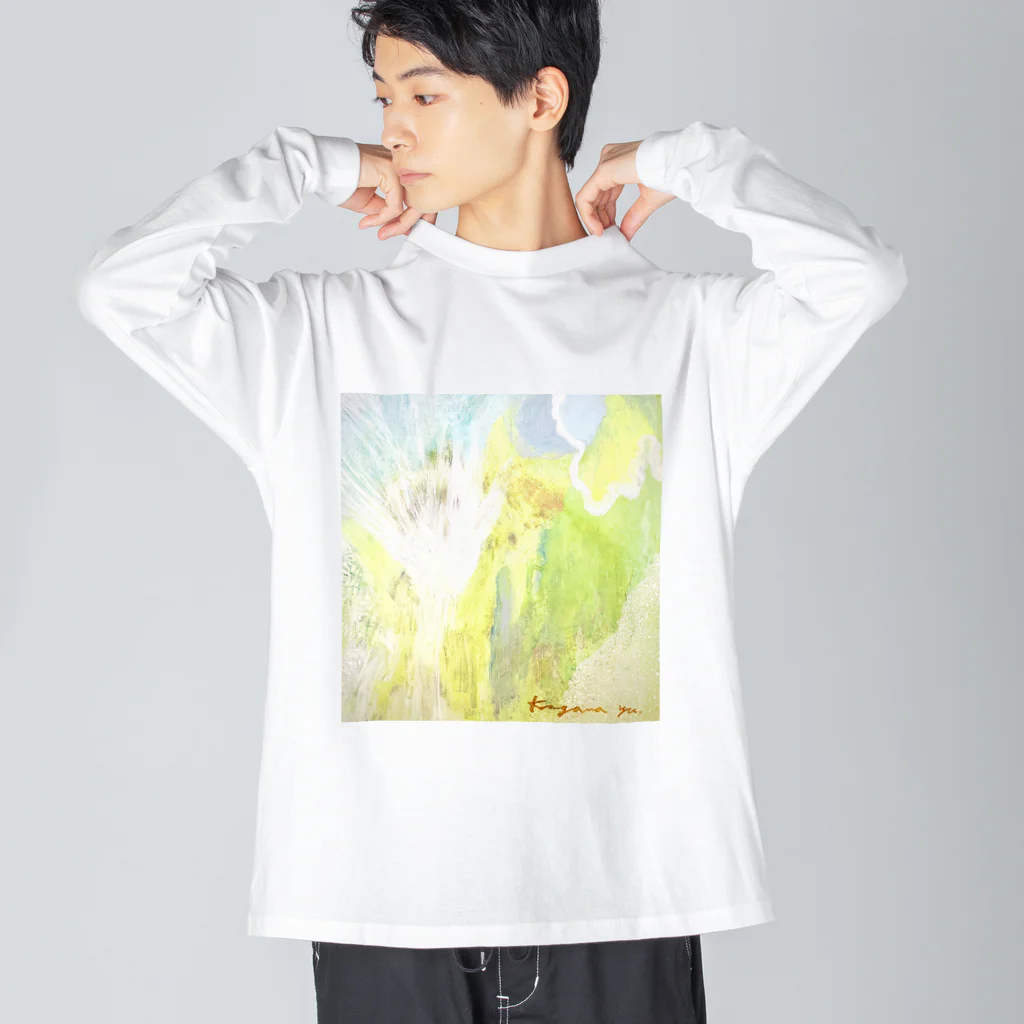 kirokokeshiのColors of May ビッグシルエットロングスリーブTシャツ