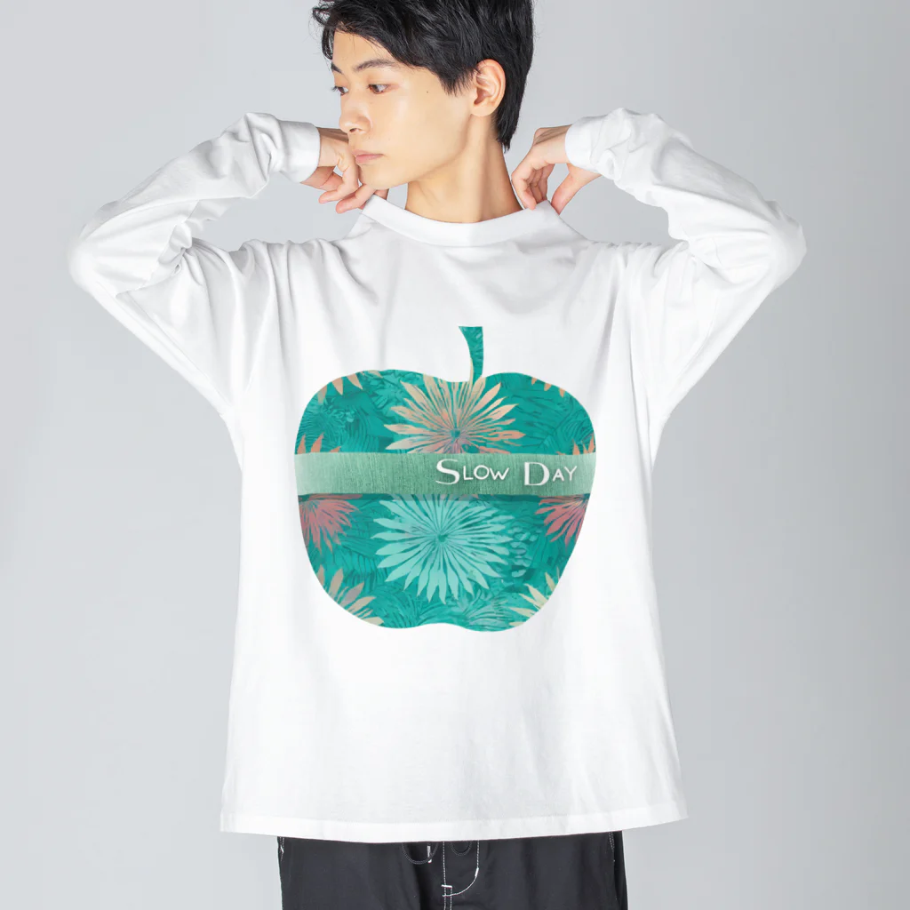 evening-fiveのSLOW DAY 006 Big Long Sleeve T-Shirt