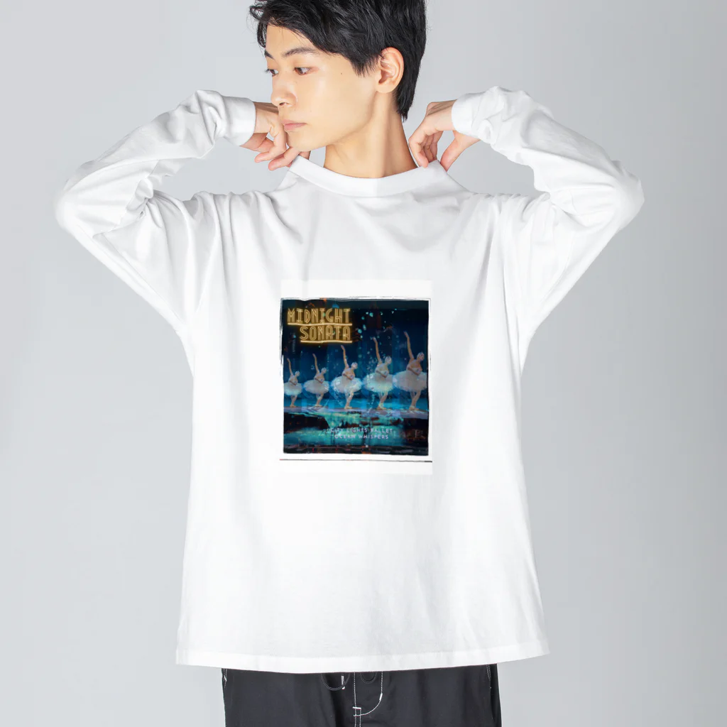 GimamuraのMidnight Sonata Big Long Sleeve T-Shirt