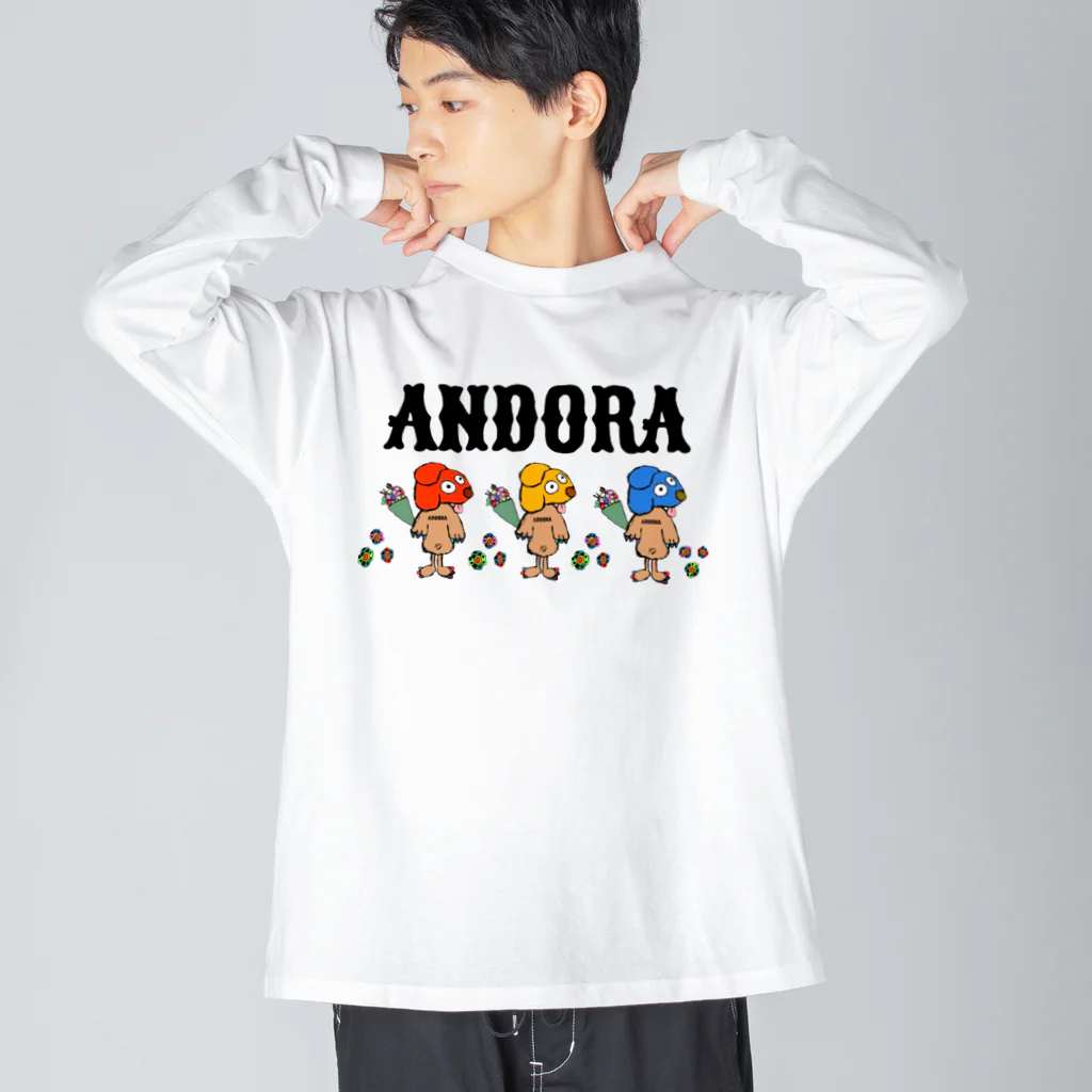 ANDORAのANDORA DOGS Big Long Sleeve T-Shirt