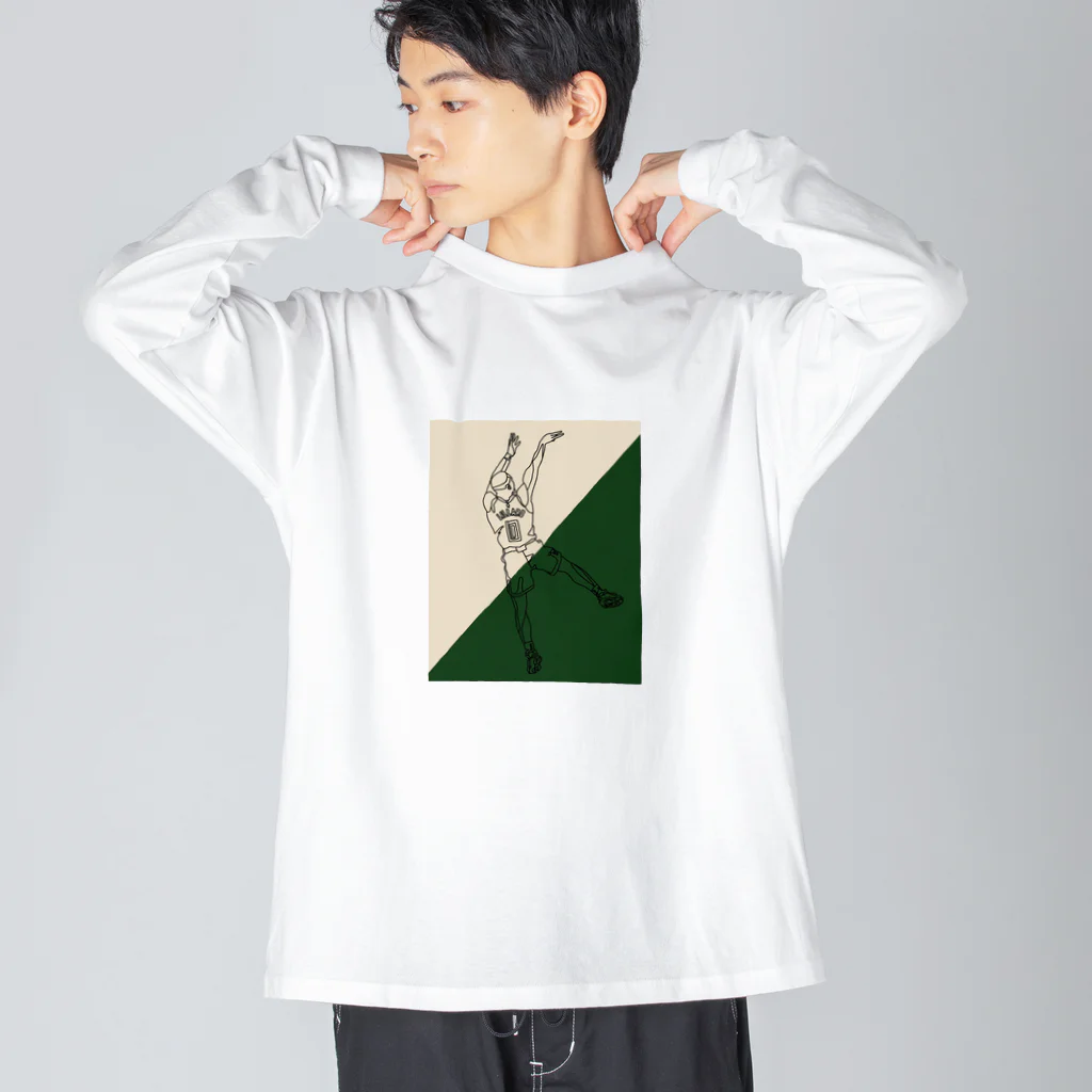 rentachijiのデミアンリラード Big Long Sleeve T-Shirt