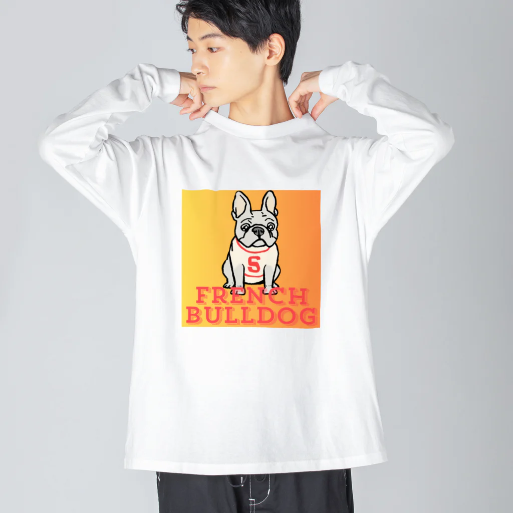 IG-STOREのフレブルのエスくん ビッグシルエットロングスリーブTシャツ