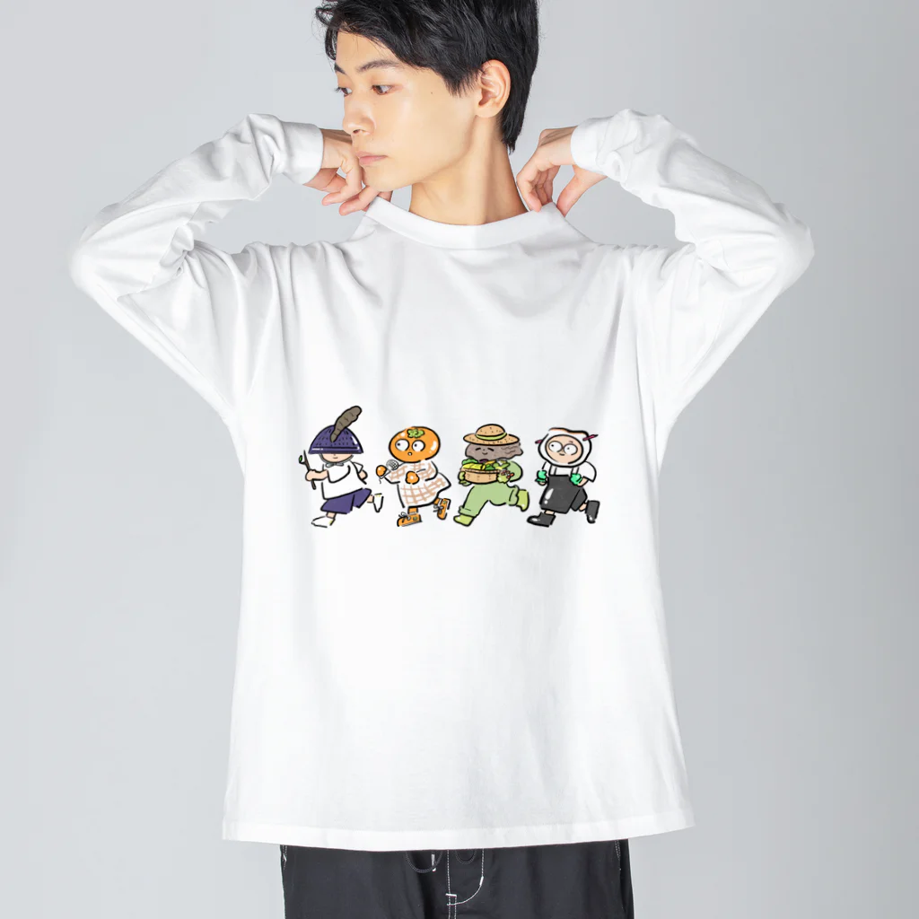 aocamp!のダテのコ Big Long Sleeve T-Shirt