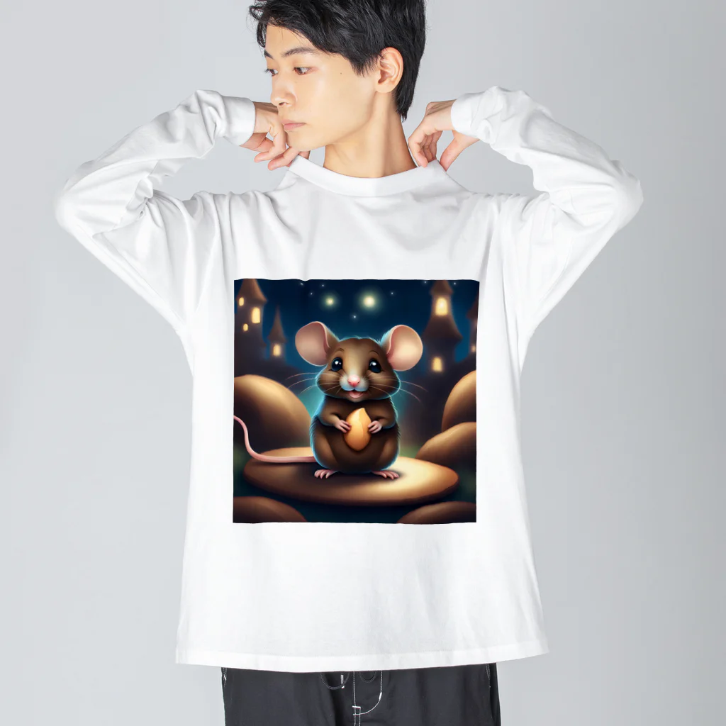 apWK5Yg8のネズミーファアンタジア ビッグシルエットロングスリーブTシャツ