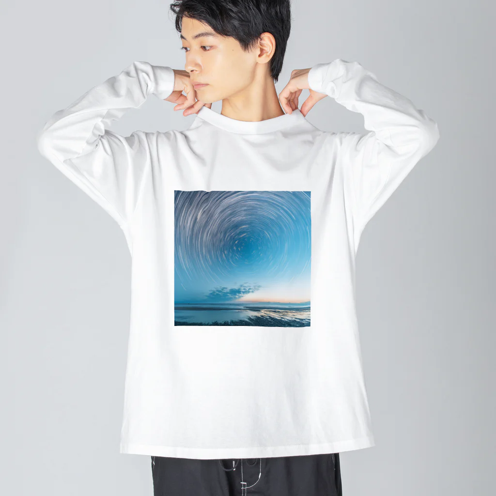 chan-takehaniの時間の渦 Big Long Sleeve T-Shirt