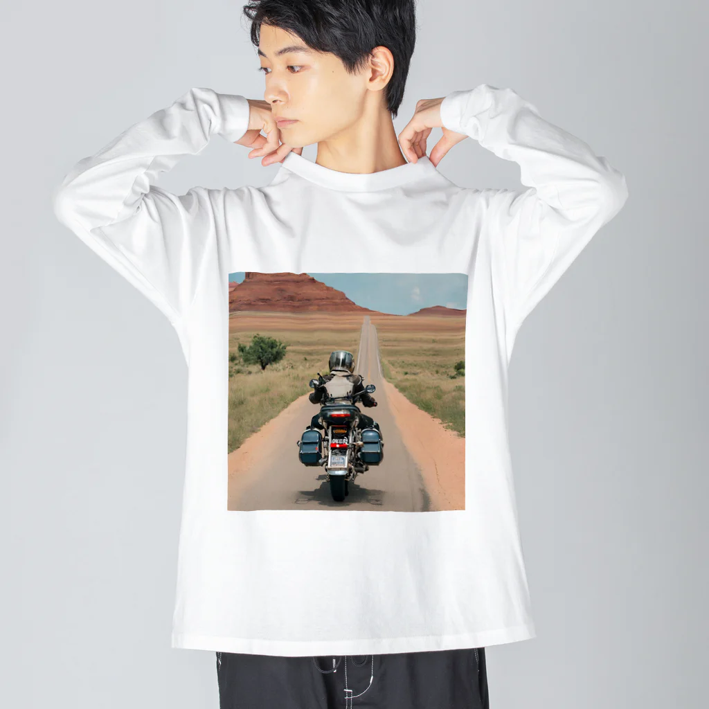 the blue seasonの無限の地平線へ向けて Big Long Sleeve T-Shirt