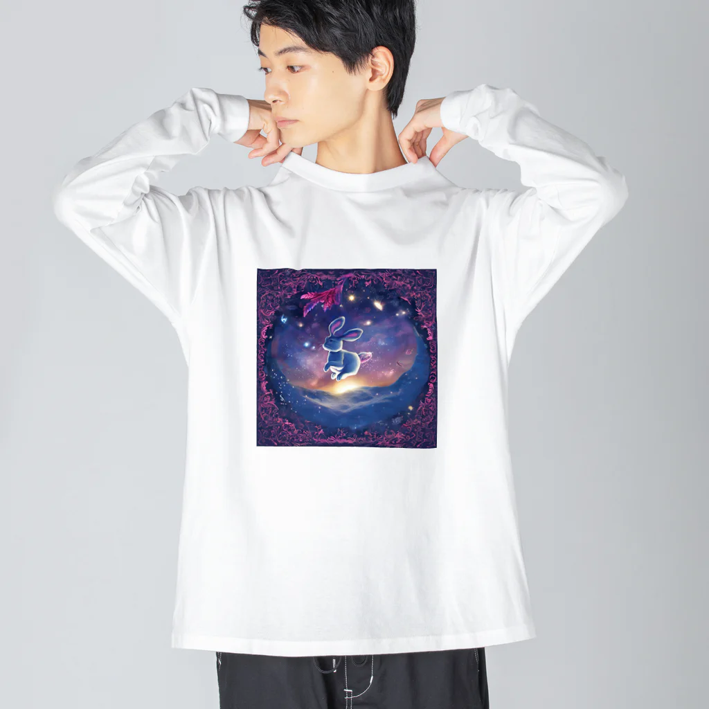 million-mindのうさぎの異世界冒険 Big Long Sleeve T-Shirt