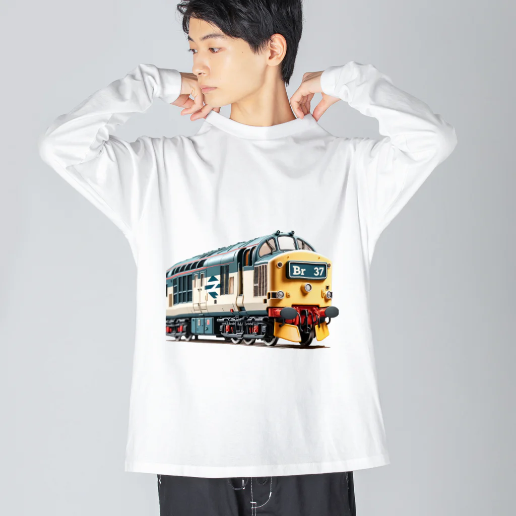 チェリモヤの鉄道模型 04 Big Long Sleeve T-Shirt