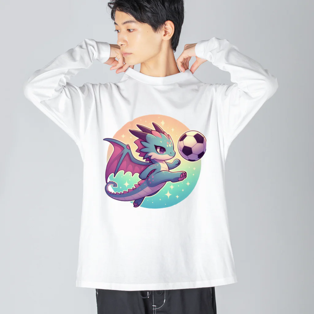 幸運アイテムデポの幸運の翼ドラゴンキック Big Long Sleeve T-Shirt