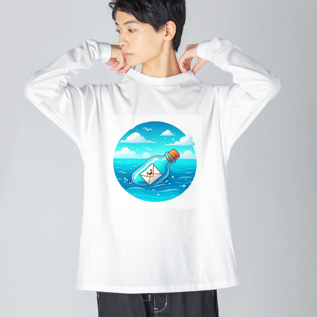 keystoneのメッセージボトル Big Long Sleeve T-Shirt