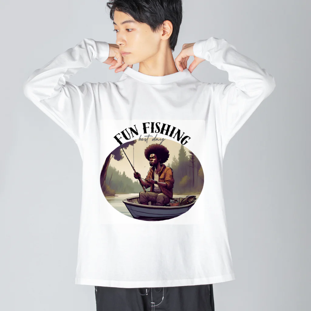 yukiyuki93のfishing lifeオリジナル Big Long Sleeve T-Shirt