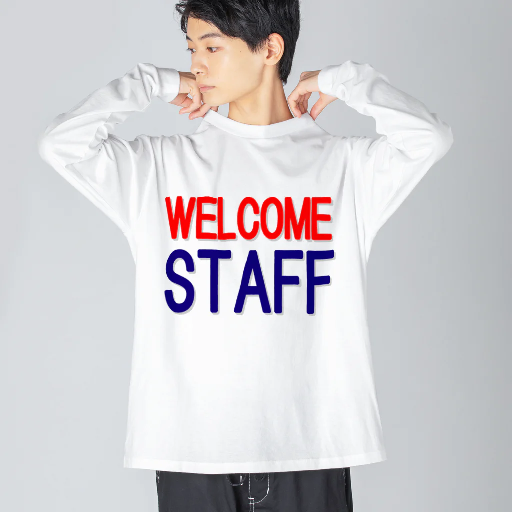 ainarukokoroのWELCOME STAFF ビッグシルエットロングスリーブTシャツ