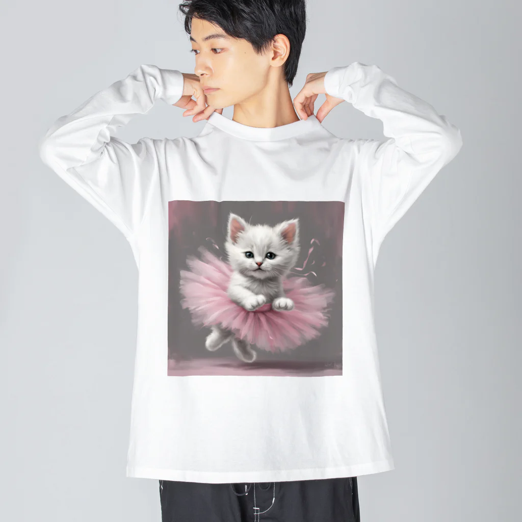 coco...のバレリーにゃ ビッグシルエットロングスリーブTシャツ