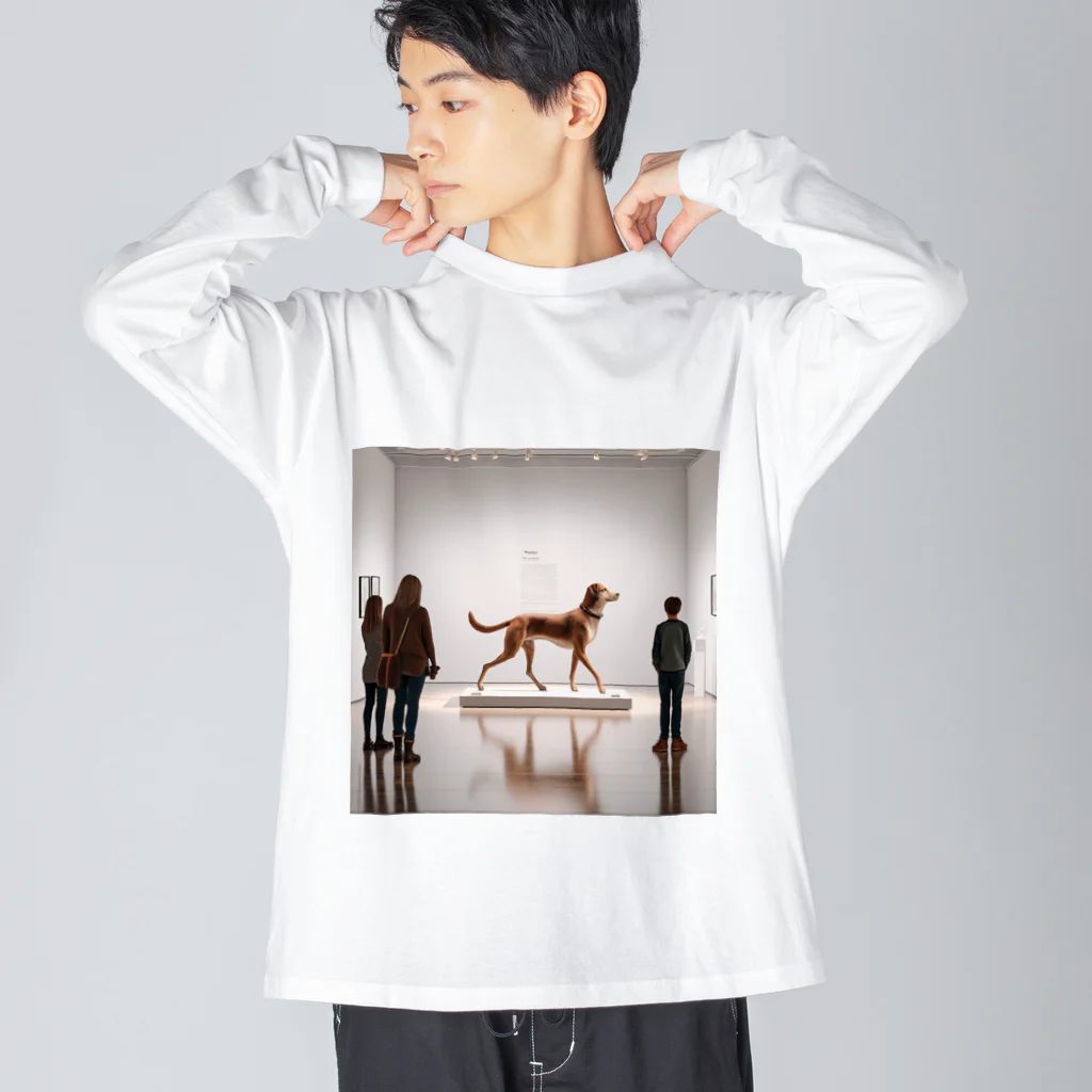 平野愛理の展示犬 Big Long Sleeve T-Shirt