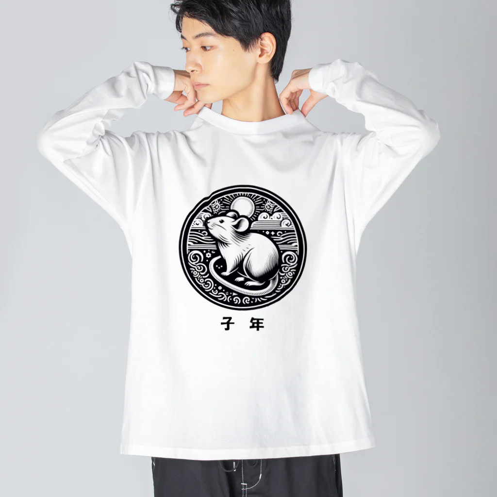 keystoneの子年 ビッグシルエットロングスリーブTシャツ