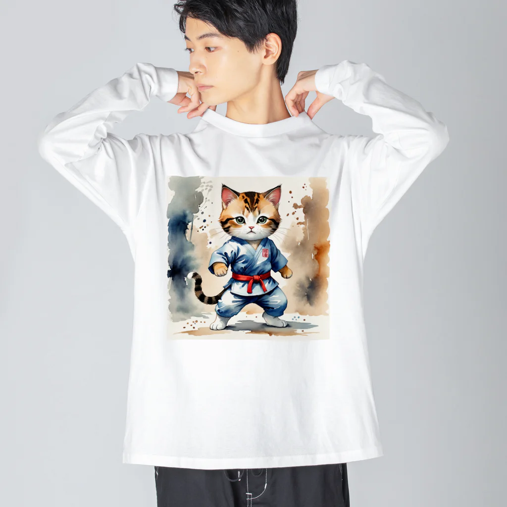 なむねこのさぁ！かかってこいニャ Big Long Sleeve T-Shirt