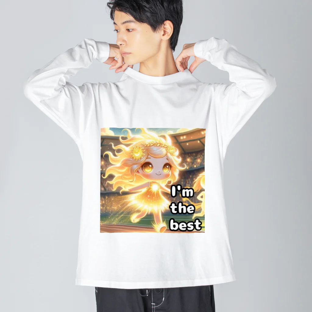 Healing channel with AIの光ちゃん　『私が一番』 Big Long Sleeve T-Shirt