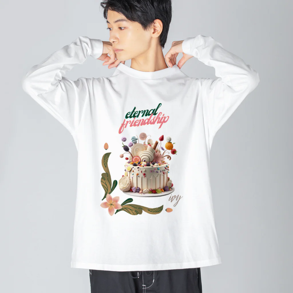 ivybloonのサプライズケーキ Big Long Sleeve T-Shirt