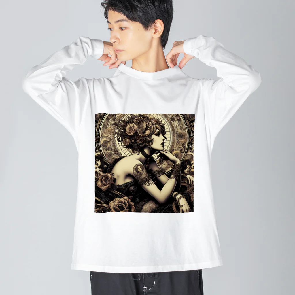 riarioの現代のアプローチ Big Long Sleeve T-Shirt