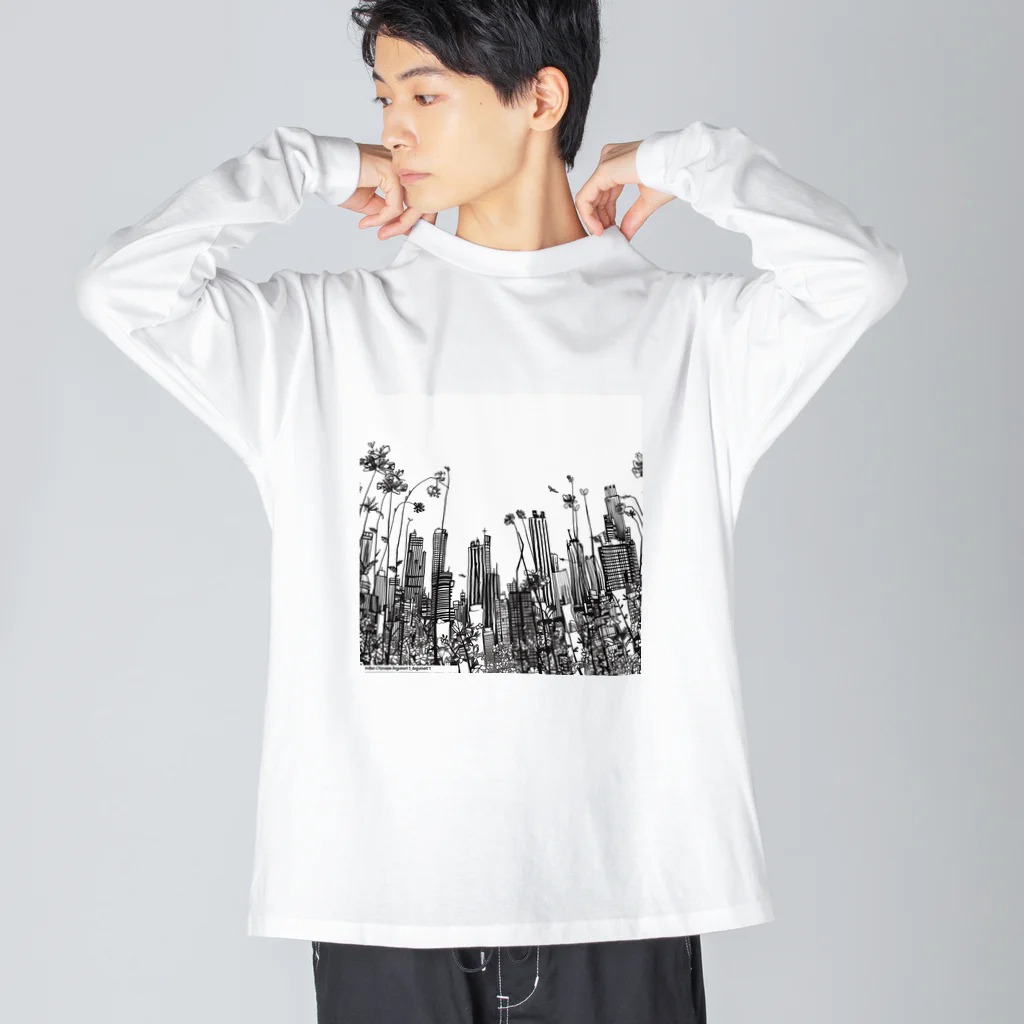 NT57(no title 57)のコンクリートジャングル Big Long Sleeve T-Shirt