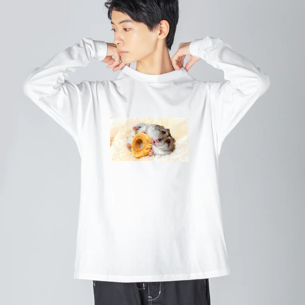 でみるんるん♪のおやすみばぁむすぴかたん ビッグシルエットロングスリーブTシャツ