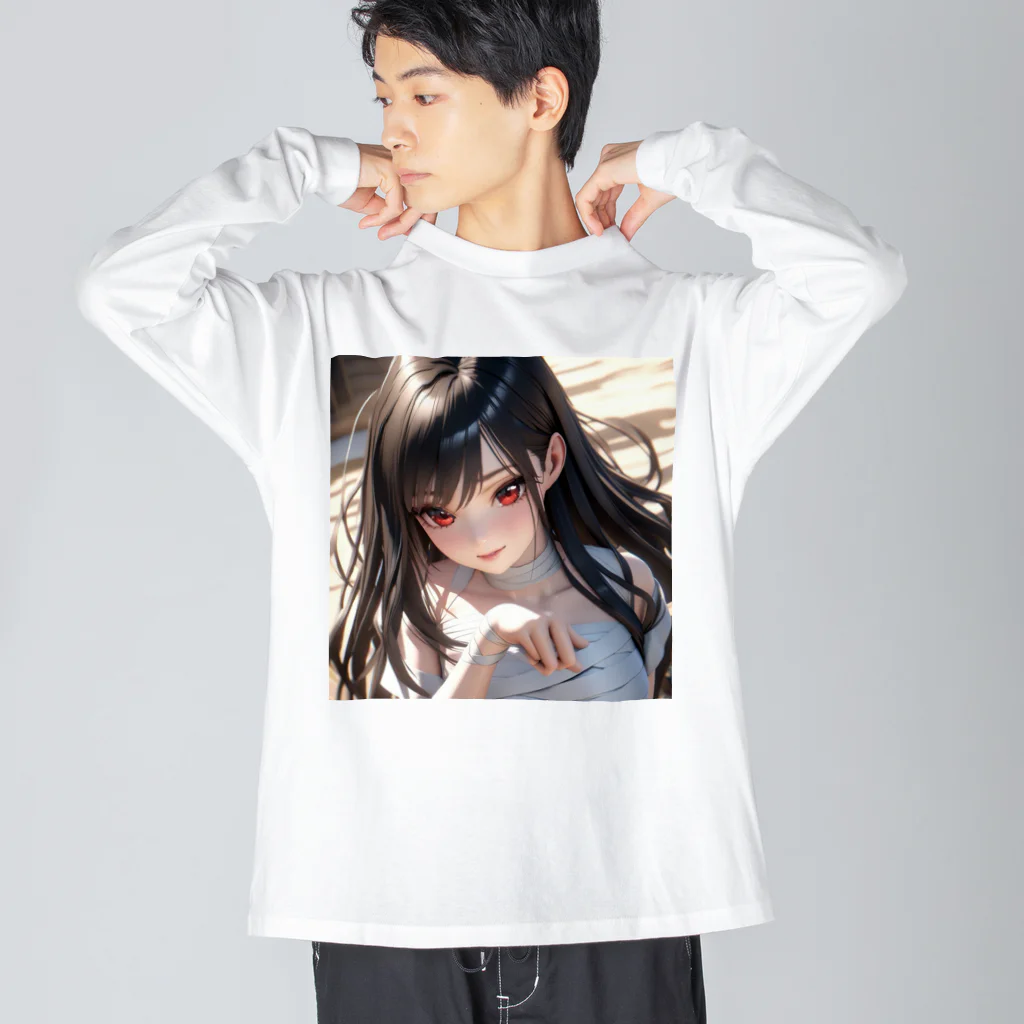 studio AzurのArca リアル描写 ビッグシルエットロングスリーブTシャツ